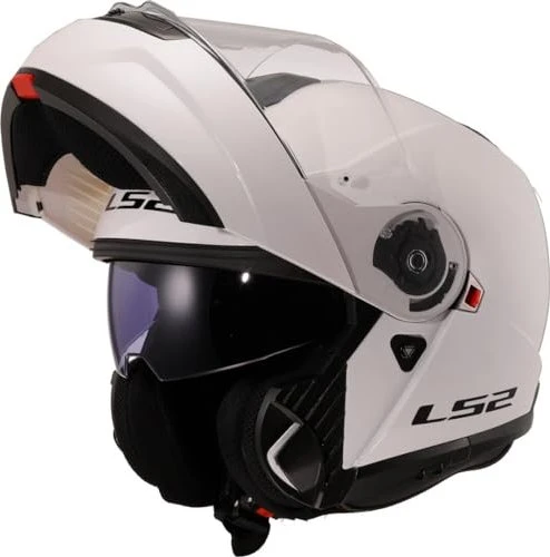 LS2 FF908 Strobe II Solid weiß