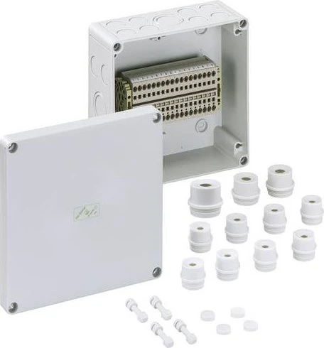 Spelsberg RKi 4/100-100x4² Reihenklemmengehäuse, mit Schutzart IP54/IP66, Nennquerschnitt 4 mm²