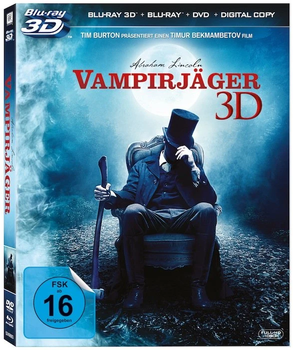 Abraham Lincoln - Vampirjäger (3D) (Blu-ray)