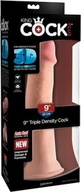 Pipedream King Cock Plus 9" Triple Density Cock
