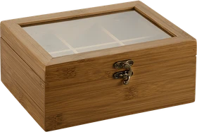 Kesper Teebox mit 6 Fächern