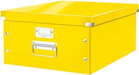 Leitz Click & Store WOW Aufbewahrungsbox groß, gelb