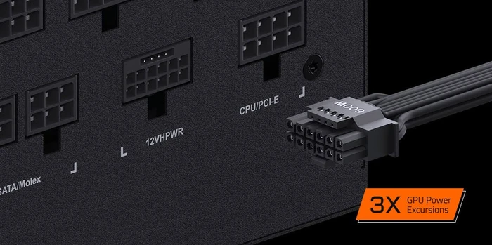 GIGABYTE UD850GM PG5 850W, ATX 3.0, Rev. 2.0