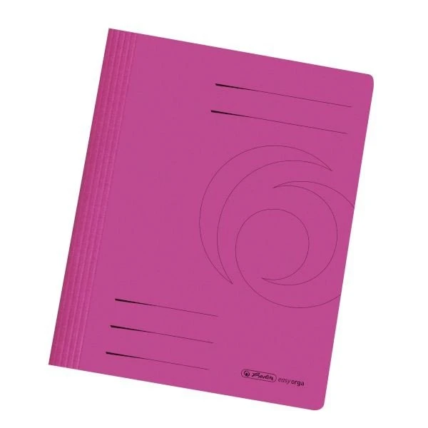 Herlitz Intensiv Schnellhefter Karton, A4, rosa