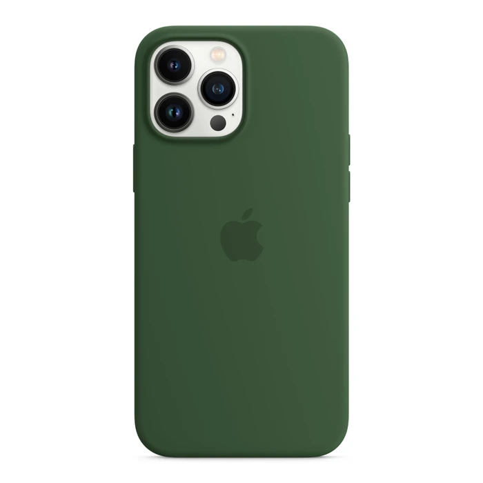 Apple Silikon Case mit MagSafe für iPhone 13 Pro Max Klee