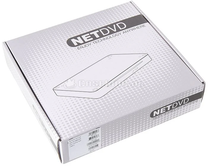 Foxconn NetDVD, SlimLine weiß, USB 2.0