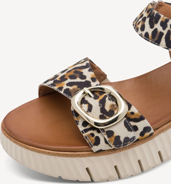 Tamaris Comfort Wide Fit beige leo (Damen)