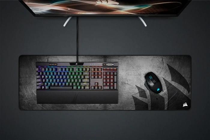 Corsair MM300 PRO Premium Spill-Proof Cloth Gaming Mouse Pad - Extended, schwarz/grau