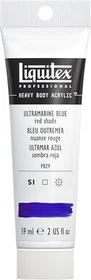 Liquitex Professional Heavy Body Acrylic ultramarine blue red shade, 59ml
