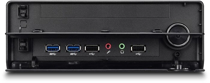 Shuttle X 8110BA, schwarz, Core i3-4160, 4GB RAM, 500GB HDD