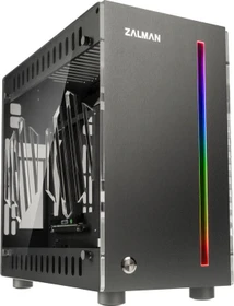 Zalman Z-Machine 300, grau, Acrylfenster, Mini-ITX