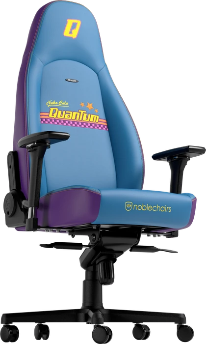 noblechairs Icon Fallout Nuka-Cola Quantum Edition Gamingstuhl, blau/violett