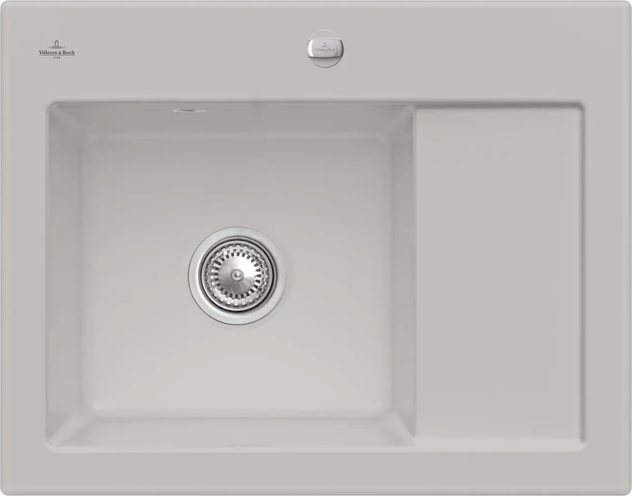 Villeroy & Boch Subway 45 Compact Einbau Becken links mit Ablauffernbedienung steam