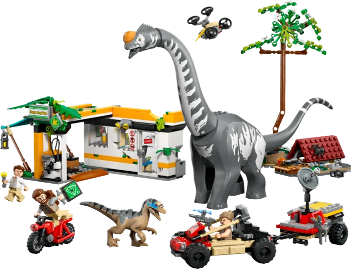 LEGO Jurassic World - Raptor & Titanosaurus: Große Fährtensuche
