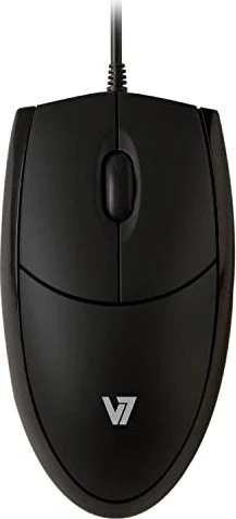 V7 Optical Mouse schwarz, USB