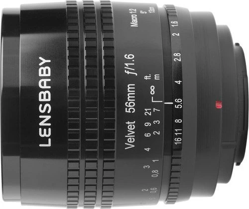 Lensbaby Velvet 56mm 1.6 für Canon EF schwarz