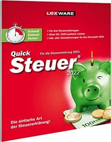 Lexware QuickSteuer 2022, FFP (deutsch) (PC) (06810-0082)