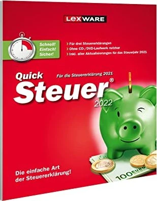Lexware QuickSteuer 2022, FFP (deutsch) (PC)