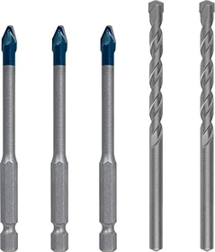 Bosch Professional EXPERT HEX-9 HardCeramic Fliesenbohrer-Sortiment, 5-tlg.