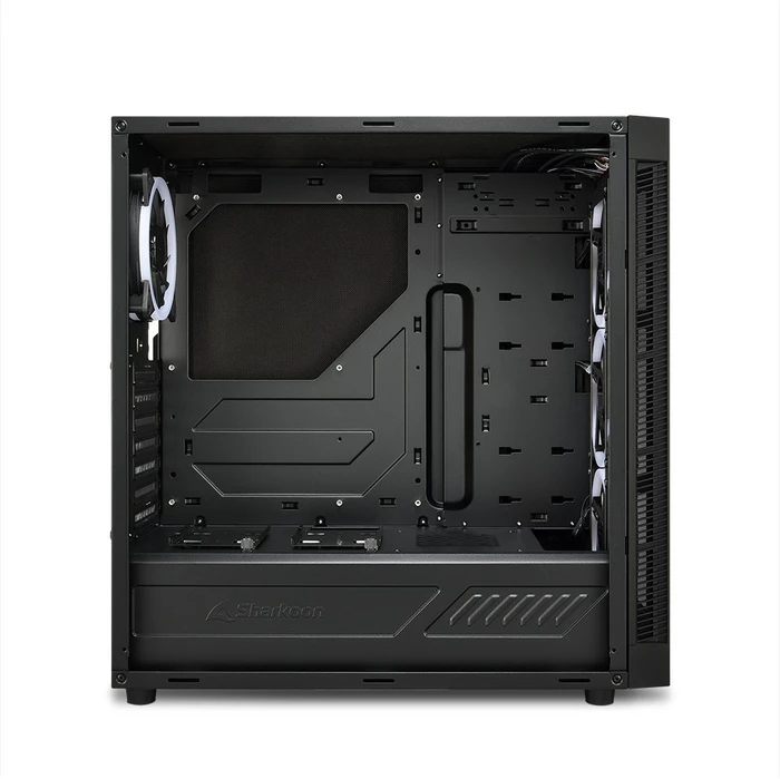 Sharkoon TG5 RGB Silent PCGH Edition, Glasfenster, schallgedämmt