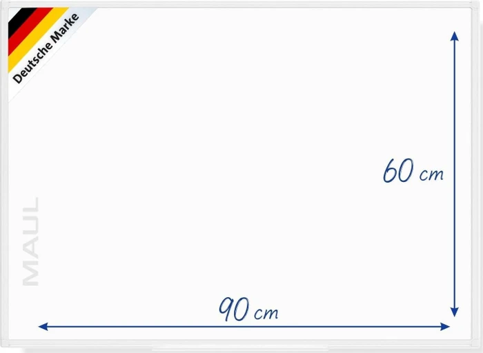 Maul Whiteboard MAULprimo, Whiteboard, weiß, 60x90cm (6431802)