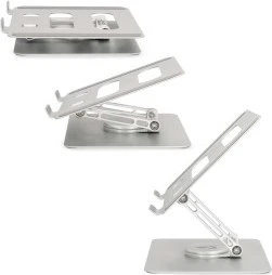 Nedis Notebook-Stand bis 17", silber