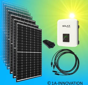 1A-Innovation SolaX Power X3-MIC-4K-G2 + Solarmodul 405W, 4kW, 4.05kWp