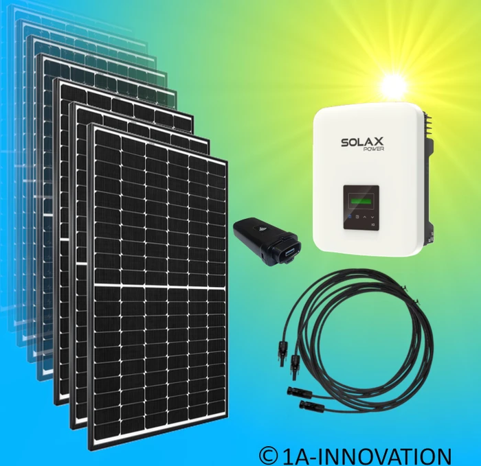 1A-Innovation SolaX Power X3-MIC-4K-G2 + Solarmodul 405W, 4kW, 4.05kWp