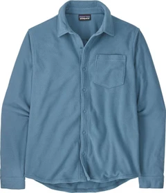 Patagonia Micro D Fleece Hemd langarm still blue (Herren)