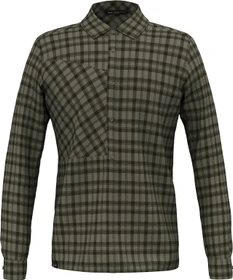 Salewa Fanes Flannel 5 Polarlite Hemd langarm faded green/olive (Herren)