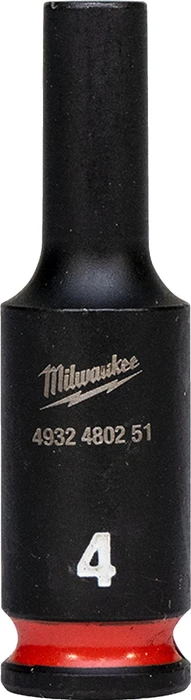 Milwaukee Shockwave Außensechskant Steckschlüssel 1/4", 5.5x50mm, 1 Stück