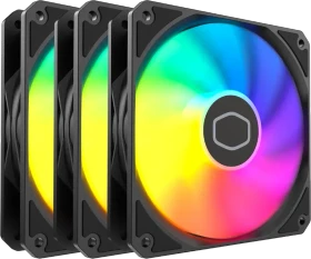Cooler Master MasterFan MF 120 Lite ARGB 3 Pack Fan Kit, schwarz, 120mm, 3er-Pack