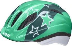 KED Meggy II Trend Kinderhelm green stars