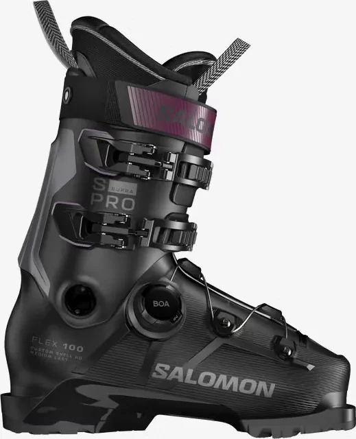 Salomon S/Pro Supra BOA 100 black/dark grey metallic (Herren) (Modell 2025/2026)