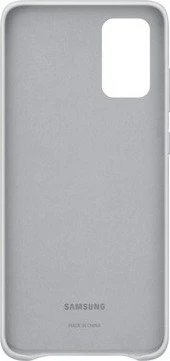 Samsung Leather Cover für Galaxy S20+ light gray