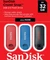 SanDisk Cruzer Snap 32GB blau/rot/schwarz, USB-A, USB 2.0, 3er-Pack Vorschaubild
