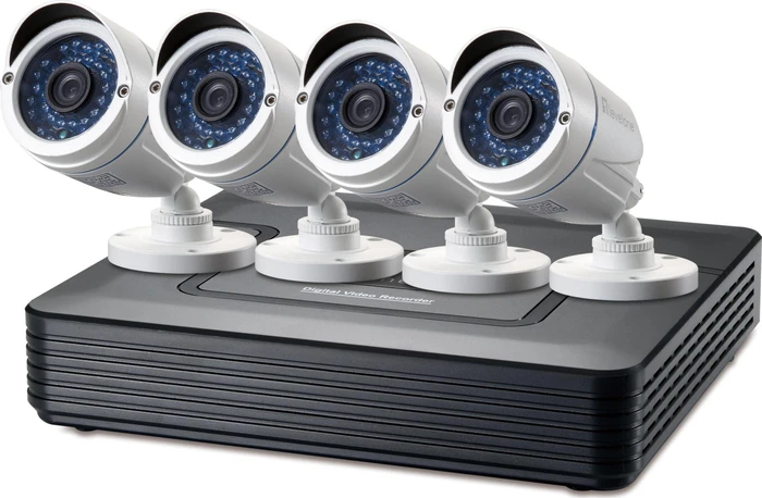 LevelOne DSK-8001 8-Kanal CCTV-Überwachungskit, Set