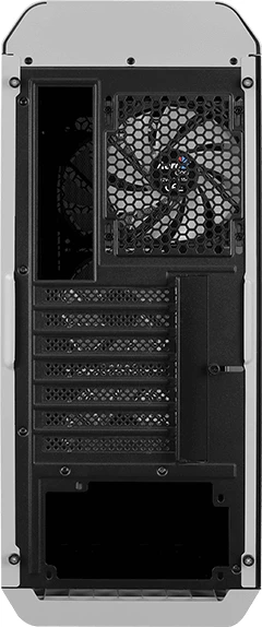AeroCool Aero One Frost, weiß, Glasfenster