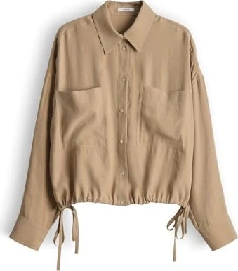 Opus Fiberta Hemd langarm camel (Damen)