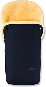 Hofbrucker Putzi Limited Edition Lammfell-Fußsack navy blue