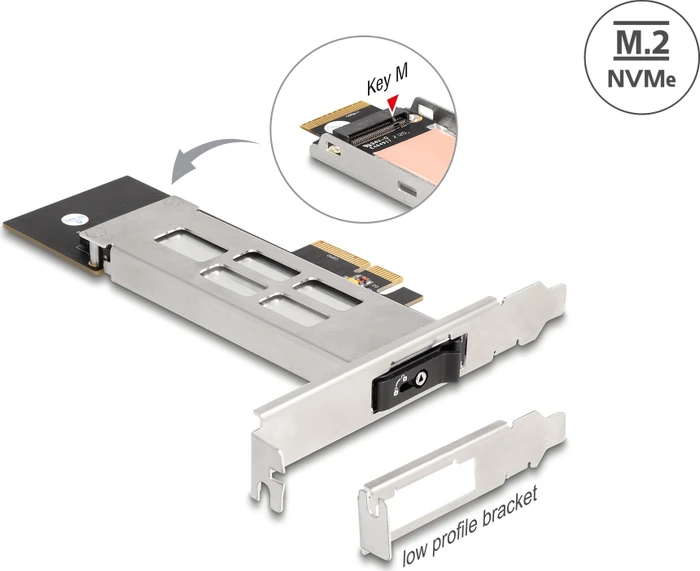DeLOCK PCIe -> M.2 PCIe