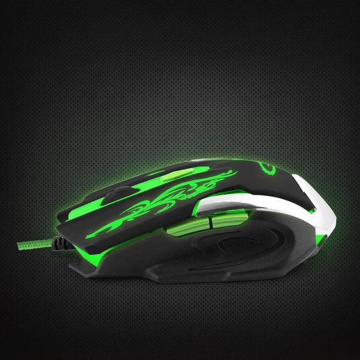 Esperanza Cyborg 6D grün, USB
