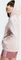 adidas Essentials 3-Streifen Full-Zip Hoodie sandy pink/white (Junior) Vorschaubild