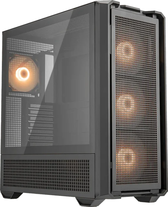 Cougar MX600 RGB, Glasfenster