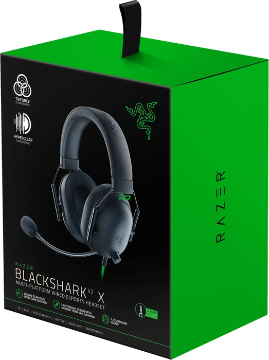 Razer BlackShark V2 X schwarz/grün