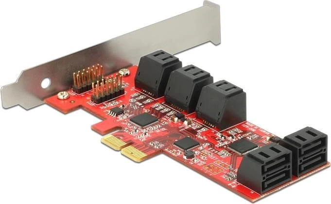 DeLOCK 10x SATA 6Gb/s, PCIe 2.0 x2