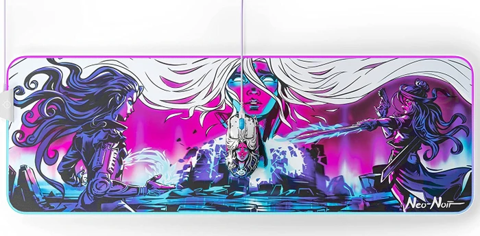 SteelSeries QcK Prism XL Neo Noir Edition