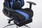 CLP Racing Limit Stoff Gamingstuhl mit Fußstütze, schwarz/blau Vorschaubild