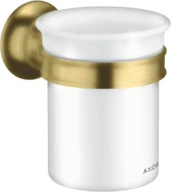 Hansgrohe Axor Montreux Zahnputzbecher mit Halter brushed brass