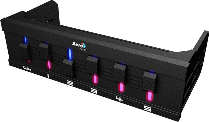 AeroCool F5XT, 5.25" Lüftersteuerung 5-Kanal